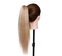 Ponytail Extension Extension de queue de cheval à pince, cheveux humains, longues queues de poney droites, cheveux brésiliens for femmes(P12/613,18 inch)