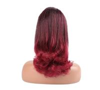 Ponytail Extension Extension De Queue De Cheval Crépue Et Lisse Avec Cordon De Serrage For Femmes Noires, Postiche En Chignon Yaki De 40 Cm For Femmes(Red)