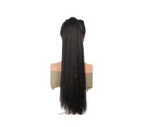 Ponytail Extension Extension queue de cheval 18 à 32 pouces, élastique polyvalent for femme, queue de cheval synthétique longue et lisse, idéale for un usage quotidien(2-30,28inches)