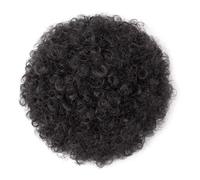 Ponytail Extension Extension queue de cheval afro à cordon, perruques courtes, chignons bouclés, queues de cheval for femmes, postiches synthétiques crépus à clips(4inch)