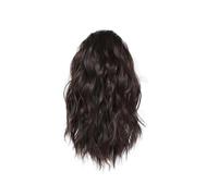 Ponytail Extension Extensions Cheveux Synthétiques Courtes, Bouclées Et Ondulées 35 Cm (14 Pouces), Légères Dégradées, Queues Cheval Cordon Femmes, Postiche Clip(1B/27HL)