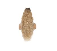 Ponytail Extension Extensions De Cheveux Synthétiques Ondulés De 66 Cm For Femmes, Queues De Cheval Synthétiques Duveteuses Et Naturelles, For Un Usage Quotidien(Blonde)