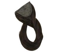 Ponytail Extension Extensions De Queue De Cheval À Clipser De Couleur Unie, 100% Cheveux Brésiliens Remy À La Machine, Queue De Cheval, Cheveux Humains(Brown,14inches 70g)