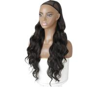 Ponytail Extension Extensions de queue de cheval avec cordon de serrage de 65 cm for femmes, postiche synthétique naturelle longue bou et ondulée for un usage quotidien(2)