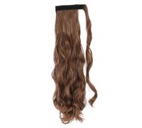 Ponytail Extension Heat Resistant Wavy Synthetic Wrap Around Pony tail Hairpiece for Women Pour un usage quotidien(12,18inches)