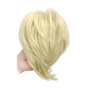 Ponytail Extension Ponytail Extension, 8" Mini Claw Clip In Ponytail Hair Extensions Natural Straight Wavy Messy Bun Hair Pieces For Women With Short Thin Hair(613)