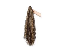 Ponytail Extension Ponytail Extension Claw 26" Curly Pony Tail Clip in Claw Hair Extensions Fluffy Natural Looking Synthetic Hairpiece for Women(4H27)
