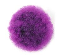 Ponytail Extension Queue de cheval afro à cordon, chignon bouclé crépu, extensions courtes synthétiques, postiches for femmes noires(1B-Purple)