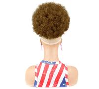 Ponytail Extension Queue de cheval afro à cordon de 25 cm, chignon bouclé crépu, extensions courtes synthétiques for femmes noires(6)