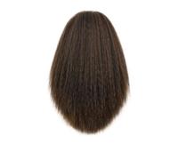 Ponytail Extension Queues de cheval longues et lisses Yaki à cordon, extensions de cheveux synthétiques épaisses, noires et crépues, à clipser, for un usage quotidien(Brown,20inch)