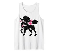 Poodle Dog 50s Sock Hop Rockabilly 1950s Dance Party Doo Wop Débardeur