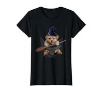 Poodle Dog in The Pocket Witch Hat Halloween T-Shirt Graphique avec Valeur