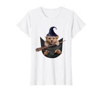 Poodle Dog in The Pocket Witch Hat Halloween T-Shirt Graphique avec Valeur