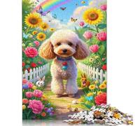 Poodle Puzzle 1000 Pièces Educa Jouet en Bois Cadeau Unique Décoration Intérieure Jeu Éducatif Challenge Toy Adultes & Enfants des 14 Ans 1000pcs (75x50cm)