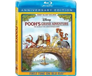 POOH'S GRAND ADVENTURE THE SEARCH FOR CHRISTOPHER ROBIN DISNEY BLU RAY EXCLUSIVE