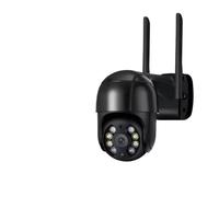 POOIQX 2K 4MP PTZ Security Camera, Smart Motion Detection WiFi Outdoor IP with Two-Way Audio, Auto Tracking Night Vision, Aide au Suivi(Camera add 128G)