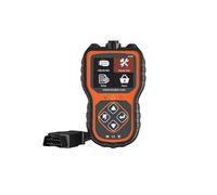 POOIQX AS200 Full OBD2 Scanner de Voiture Lecteur Code Professionnel Vérification du Moteur Désactivation MIL Préparation I/M OBD 2 Outils Diagnostic Automatique,Convivial