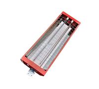 POOIQX Lampe de cuisson peinture, lampe infrarouge, salle, en fibre carbone, aérosol, chauffante, séchage rapide,Chauffage industriel(B)