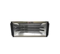 POOIQX Lampe de peinture automobile, lampe infrarouge à double ondes courtes haute puissance, cuisson électrique film mobile portable,Chauffage industriel(Double tube)