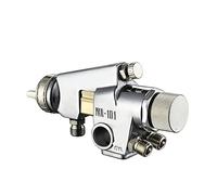 POOIQX Pistolet De Pulvérisation Industriel Haute Atomisation Machine Alternative Outil Peinture Automatique Professionnel Équipement Pneumatique,résistant à la corrosion(0.8 Caliber)