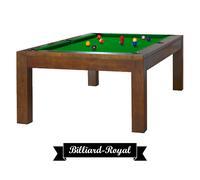 Billiard-Royal Table de billard Olivia Noyer 7 ft en bois massif à monter