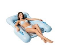 Pool Chair Float - Mesh Base Foldable Seat | Three-Sided Support