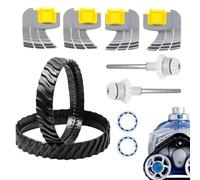 Pool Cleaner Replacement Parts - Drive Shaft Repair Kit | MX6 MX8 Compatible in-Ground Pool Cleaner Accessories Set | Includes Tires Brushes Bearings C60 Components for Swimming