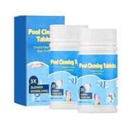 Pool Cleaning Tablets for Crystal Clear Water (2Pcs)