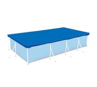 Pool Cover - 13x7ft Ratchet Strap System, Rectangular Hot Tub Covers | UV-Resistant Protective Blanket, Reinforced Hot Tub Protector For Maintenance Protection
