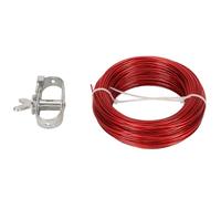 Pool Cover Cable Treuler Kit Aluminium à l'épreuve de la Rouille au-Dessus de la Piscine du Sol