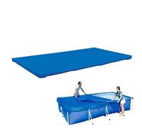Pool Cover, Hot Tub Tarp, Outdoor Dustproof Film, Waterproof PE Material, Drawstring Secure Fit, for Backyard Pool Winter Use, 120.08x80.71x4.72 inches Blue 1 Piece