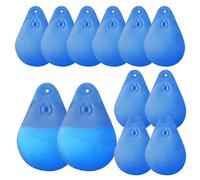 Pool Cover Weights - Sacs Eau Piscine 34.2x22.8cm 12 Pack | Pool Cover Weights - PVC Résistant Étanche Coupe Vent Hiver Couverture Piscine Sacs Suspendus