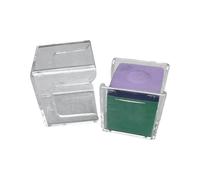 Pool Cue Box - Boîte De Stockage De Craie Transparente, Conception Robuste | Équipement De Table De Billard pour La Formation Quotidienne De Billard, Organisateur De Poche pour Les Craies De