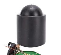 Pool Cue Butt End Protector - Housse en caoutchouc élastique souple - Coussin antidérapant - Design de protection antichoc - Accessoire durable pour joueurs professionnels, clubs, tables de bar et B
