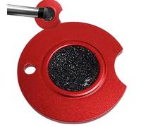 Pool Cue Shaper, Pool Cue Scuffer,Tête de champignon Cue Tip Scuffer - Brûleur de piscine, Dime Radius, Billiard Cue Stick Tip Ponceuse pour club de billard