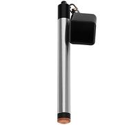 Pool Cue Tip Patch Tool | Aluminium anodisé et revêtement craie élastique | Accessoires portables pour billard/billard | Aiguilles fines pour une meilleure friction et adhérence de la poudre