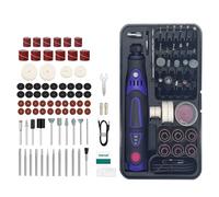 Pool Cue Tip Shaper & Electric Cue Tip Grinder, Professional Cue Stick Tool Kit for Billiards Enthusiastsm, Portable Pool Cue Tip Repair Kit - Perfect for Home and Club Use (86 Accessories+Tool box)