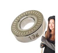 Pool Cue Weight Inserts - Threaded Balance Rings for Billiard Sticks | Adjustable Replacement Accessories for Men Women Youth | Game Room Gear for Home and Club Use