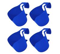 Pool Cup Holder - 5.91inches Floating Drink Tray, ABS Durable Poolside Organizer | Summer Pool Accessories, Multi Functional Floating Holder for Bottles Phones Toys Blue