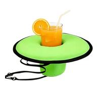 Pool Drink Float | Floating Beverage Holder for Hot Tub, Inflatable Cup