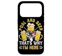 Pool et bière C'est pour ça Que Je suis là Joueurs Coque pour iPhone 17 Pro