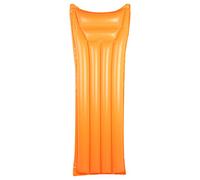 Pool Float Pouteaux d'eau gonflables pour le plaisir d'été à la plage ou la piscine Bleu à l'oreiller confortable en orange clair adapté aux fêtes en piscine ou à la plage (Orange)