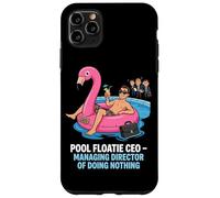 Pool Floatie PDG Directeur général de ne Rien Faire Coque pour iPhone 11 Pro Max