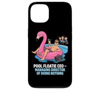 Pool Floatie PDG Directeur général de ne Rien Faire Coque pour iPhone 13