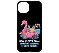 Pool Floatie PDG Directeur général de ne Rien Faire Coque pour iPhone 15 Plus
