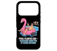 Pool Floatie PDG Directeur général de ne Rien Faire Coque pour iPhone 17 Pro