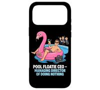 Pool Floatie PDG Directeur général de ne Rien Faire Coque pour iPhone 17 Pro Max