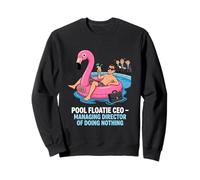 Pool Floatie PDG Directeur général de ne Rien Faire Sweatshirt