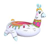 Pool Floats - Alpaca Inflatable Raft Pool Floats, Floating Lounger Water Toys | Summer Games Hammock Kids Lake River Swimming for Outdoor Party Decorations Giant Blow Up Animal Ride on Seat