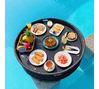 Pool Floats Floating Drink Holder Refreshment Table Tray Swimming Pool Floats